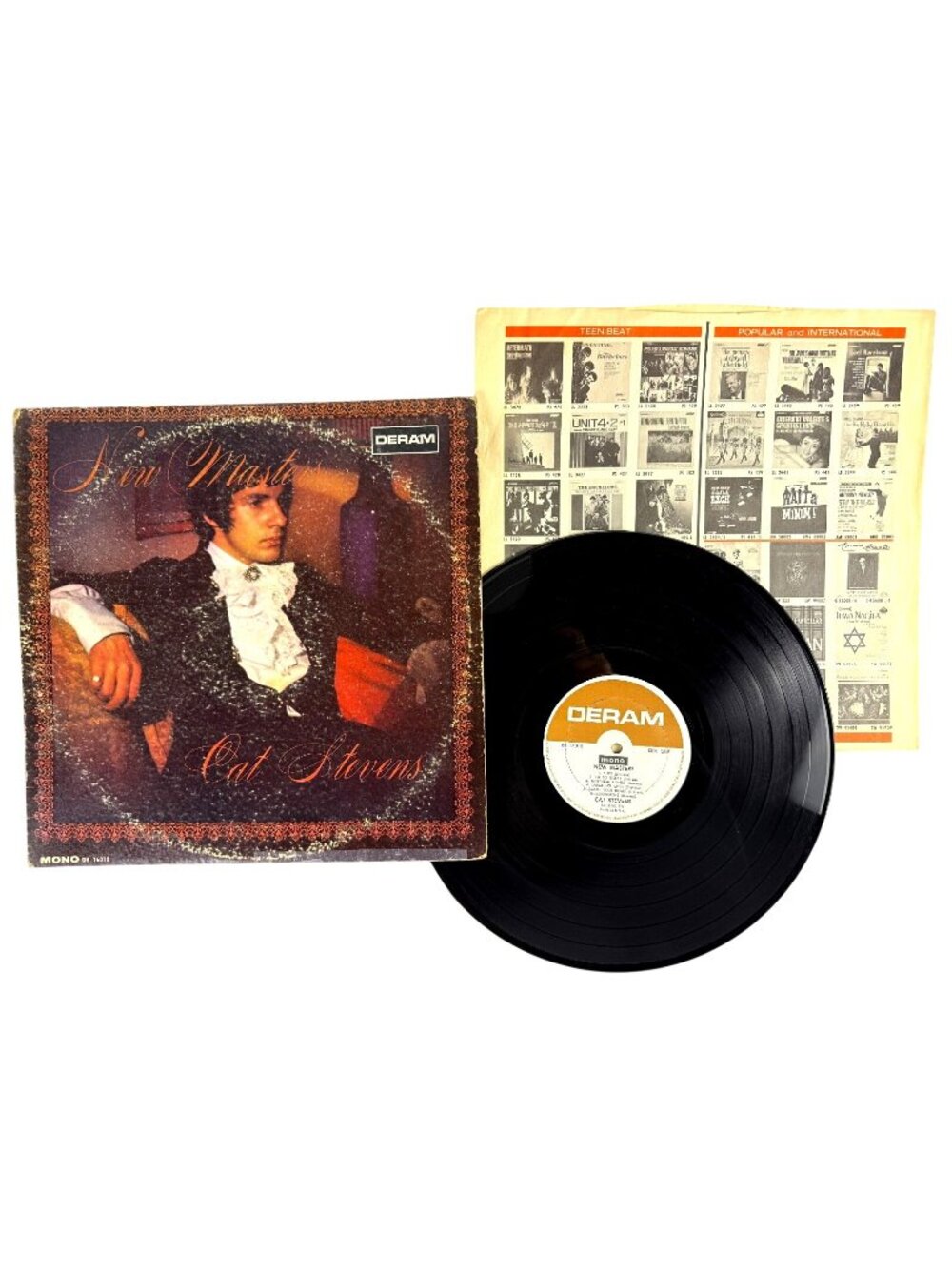Cat Stevens New Masters Vinyl LP Deram Mono 1967 DE-16010 Original U.S. Pressing